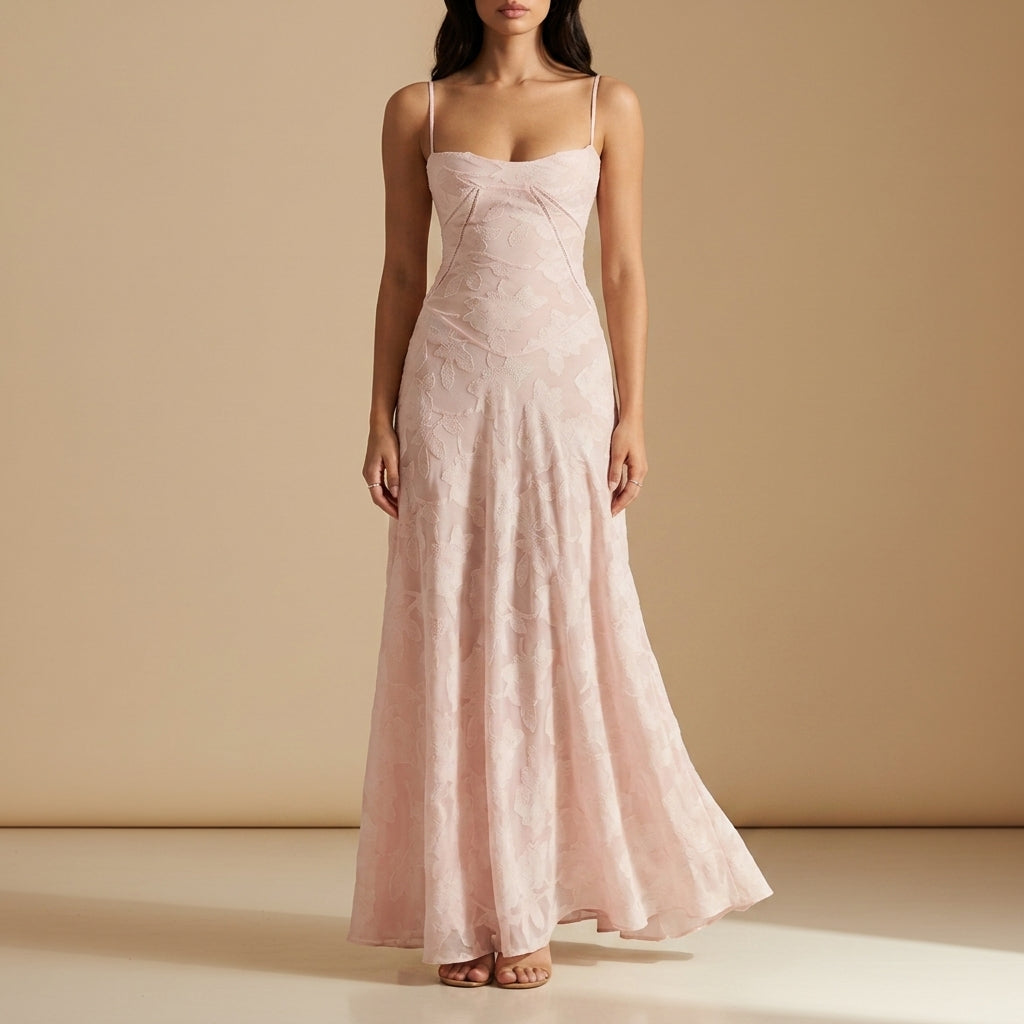 Grace | Gaeta Aria Mesh Maxi Dress