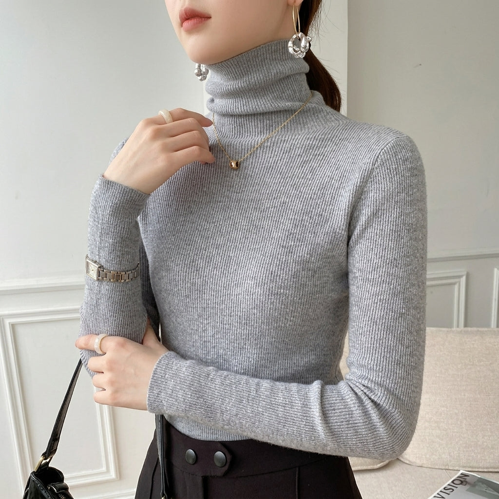 Grace | Solente Cashmere Turtleneck