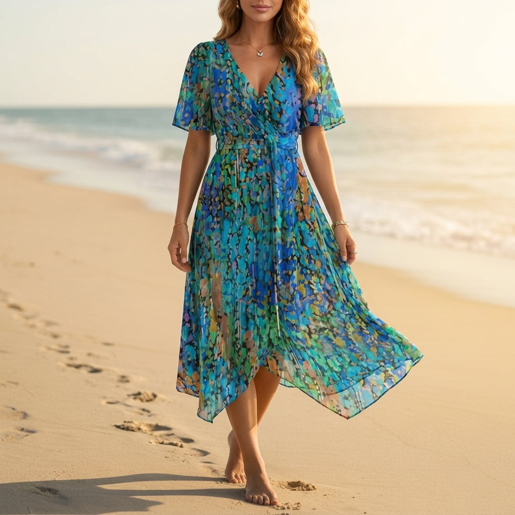 Grace | Zadar Clara's Wrap Midi Dress