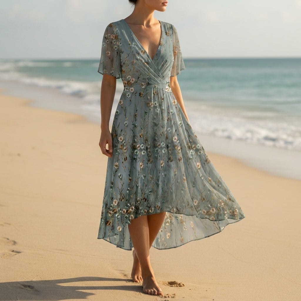 Grace | Zadar Clara's Wrap Midi Dress