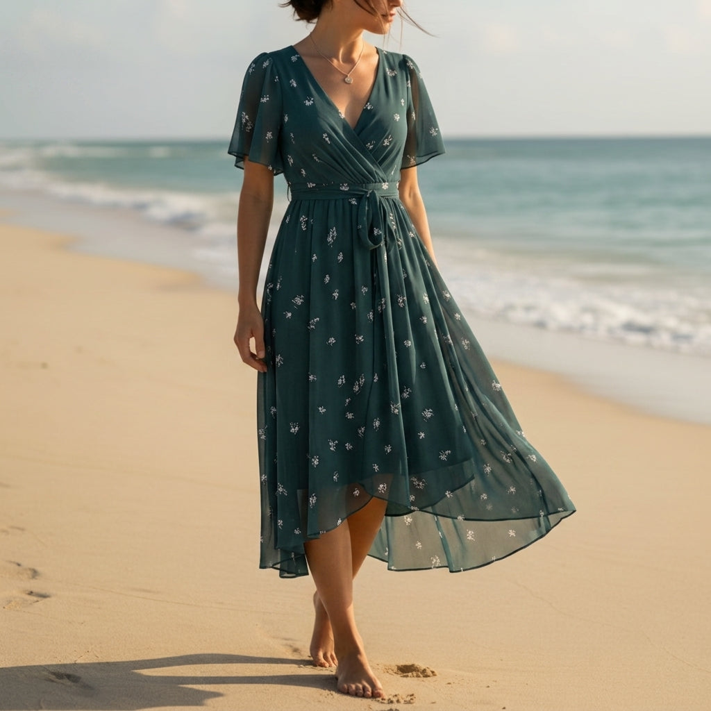 Grace | Zadar Clara's Wrap Midi Dress