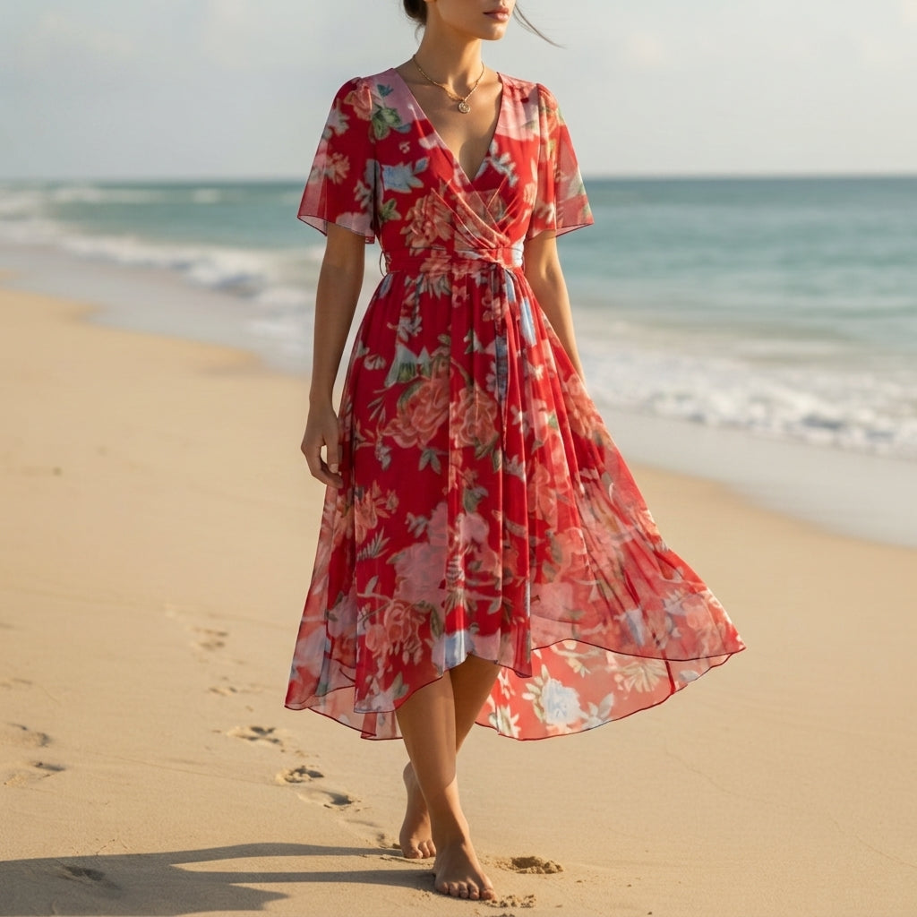 Grace | Zadar Clara's Wrap Midi Dress