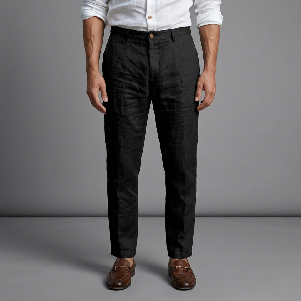 Grayson | Kyrenia Slim Linen Chino Pants
