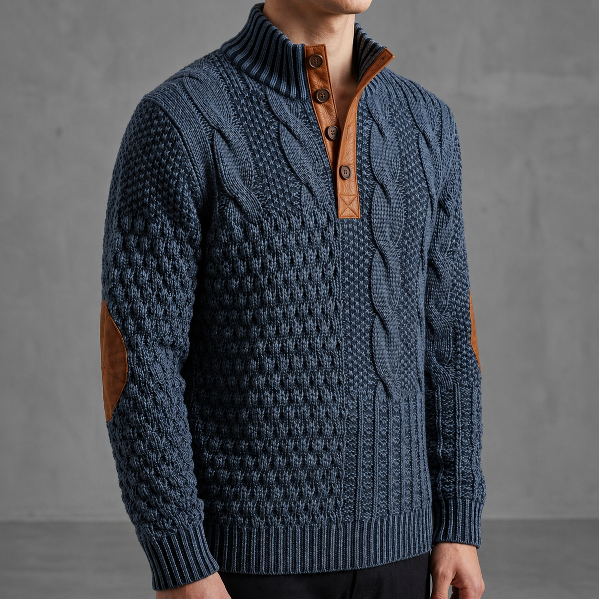 Grayson | Sesimbra Cable Knit Pullover Sweater