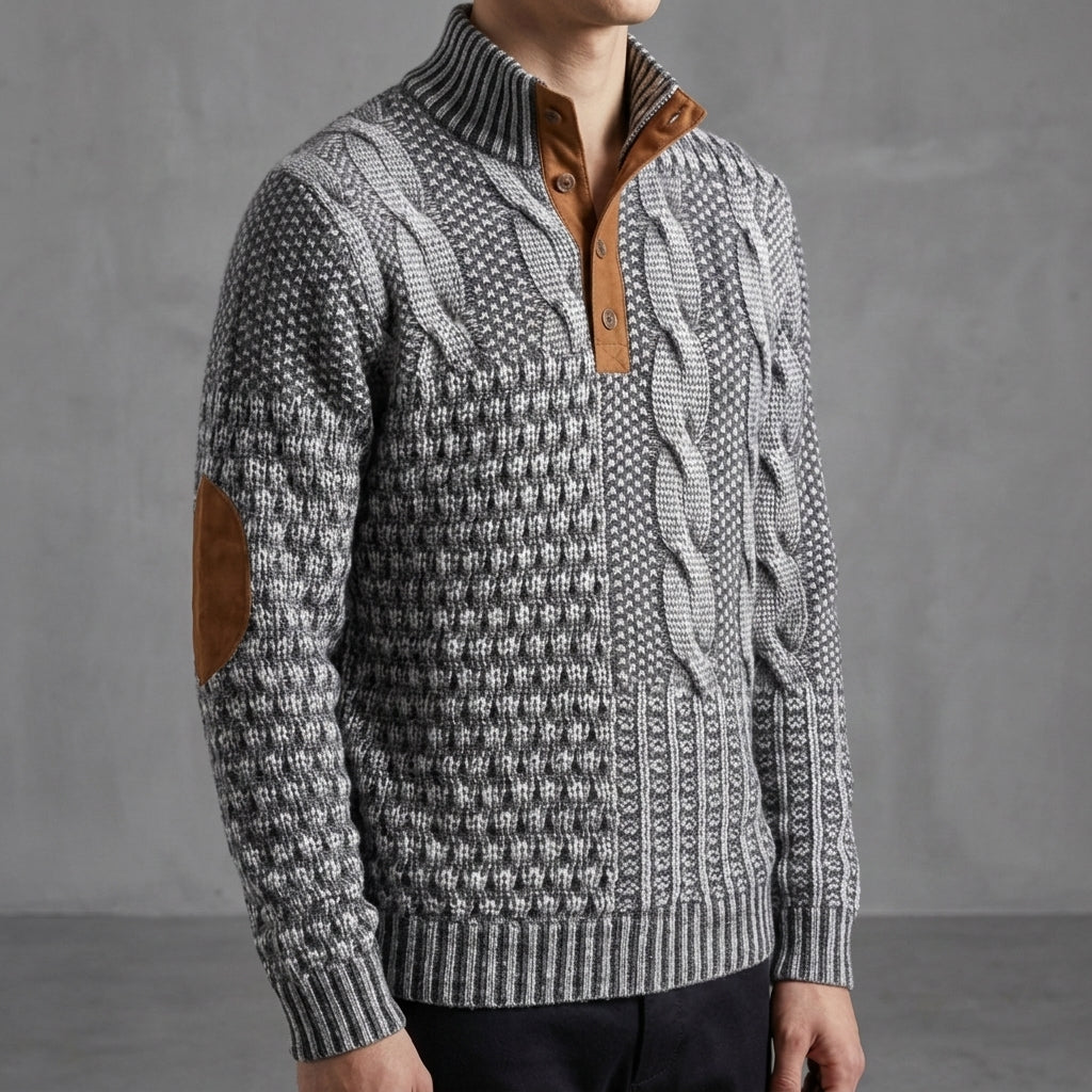 Grayson | Sesimbra Cable Knit Pullover Sweater