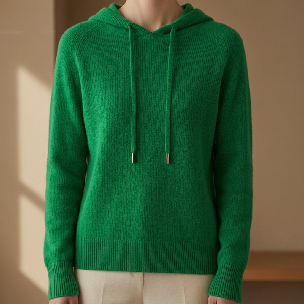 Hannah | Birgu Knitted Hoodie Sweater
