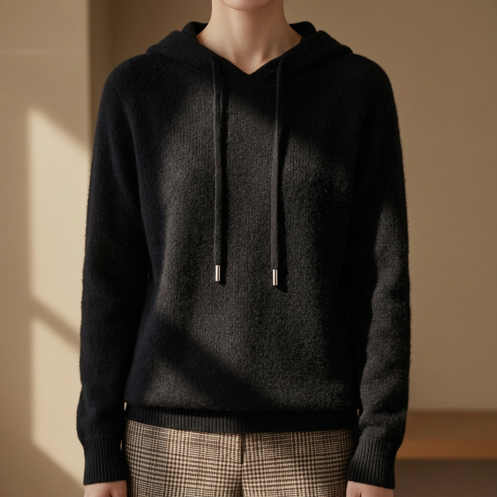 Hannah | Birgu Knitted Hoodie Sweater