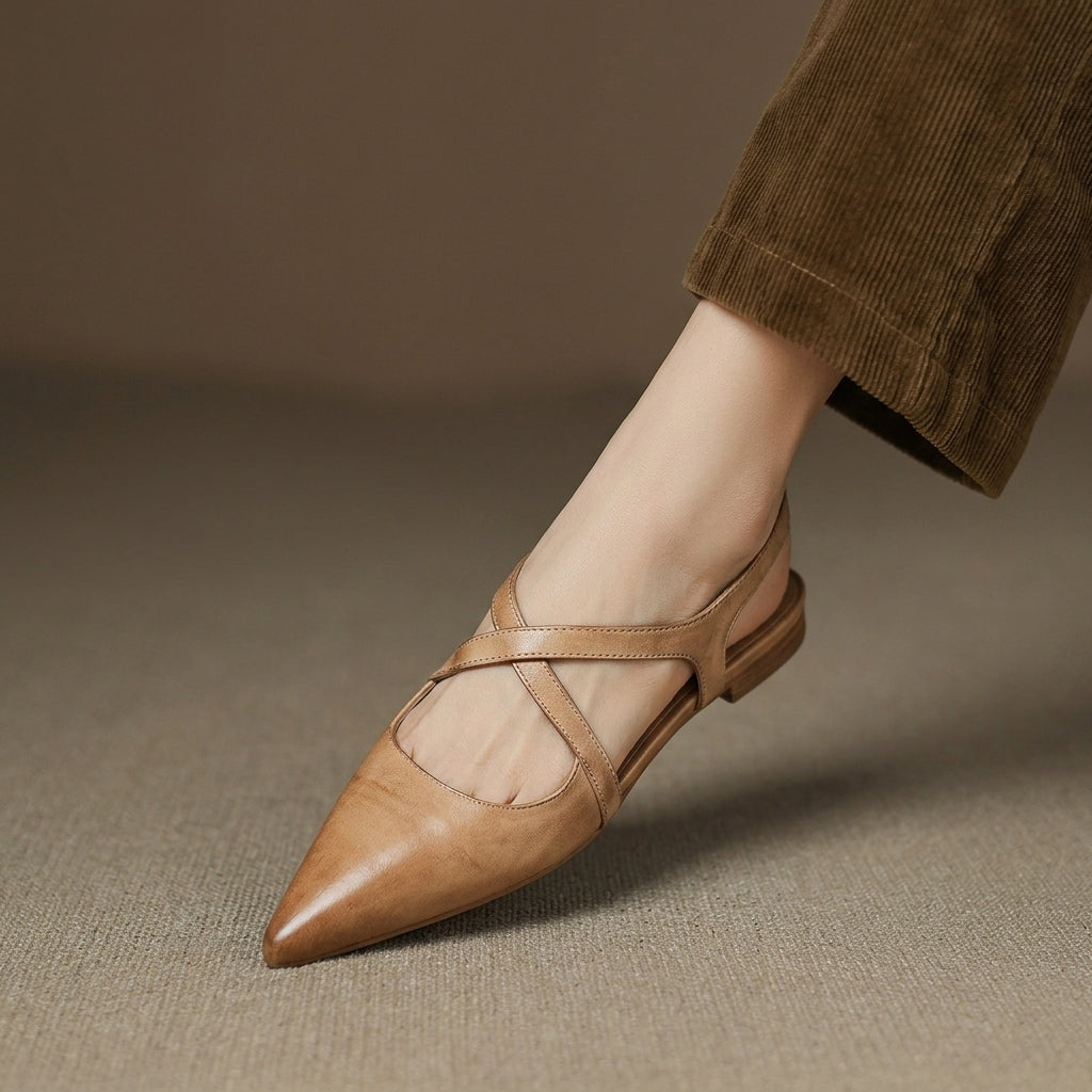 Harper | Granada Orthopedic Leather Mules