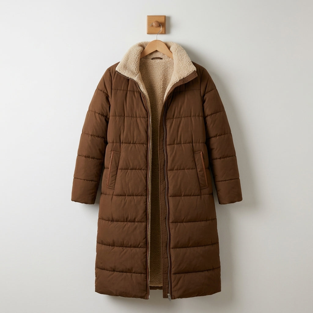 Hazel | Bélae Quilted Coat with Hood