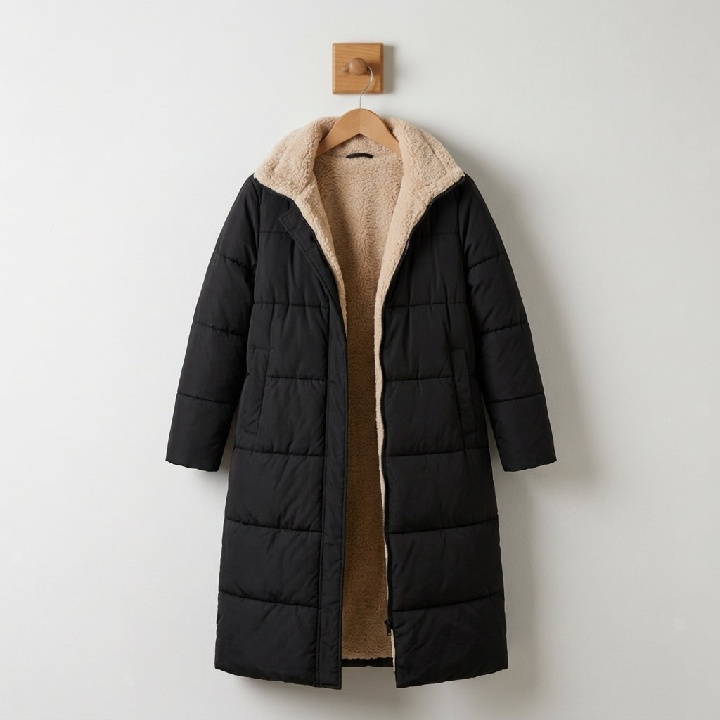 Hazel | Bélae Quilted Coat with Hood
