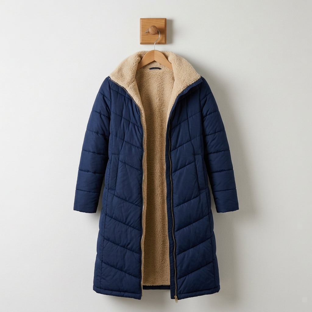 Hazel | Bélae Quilted Coat with Hood