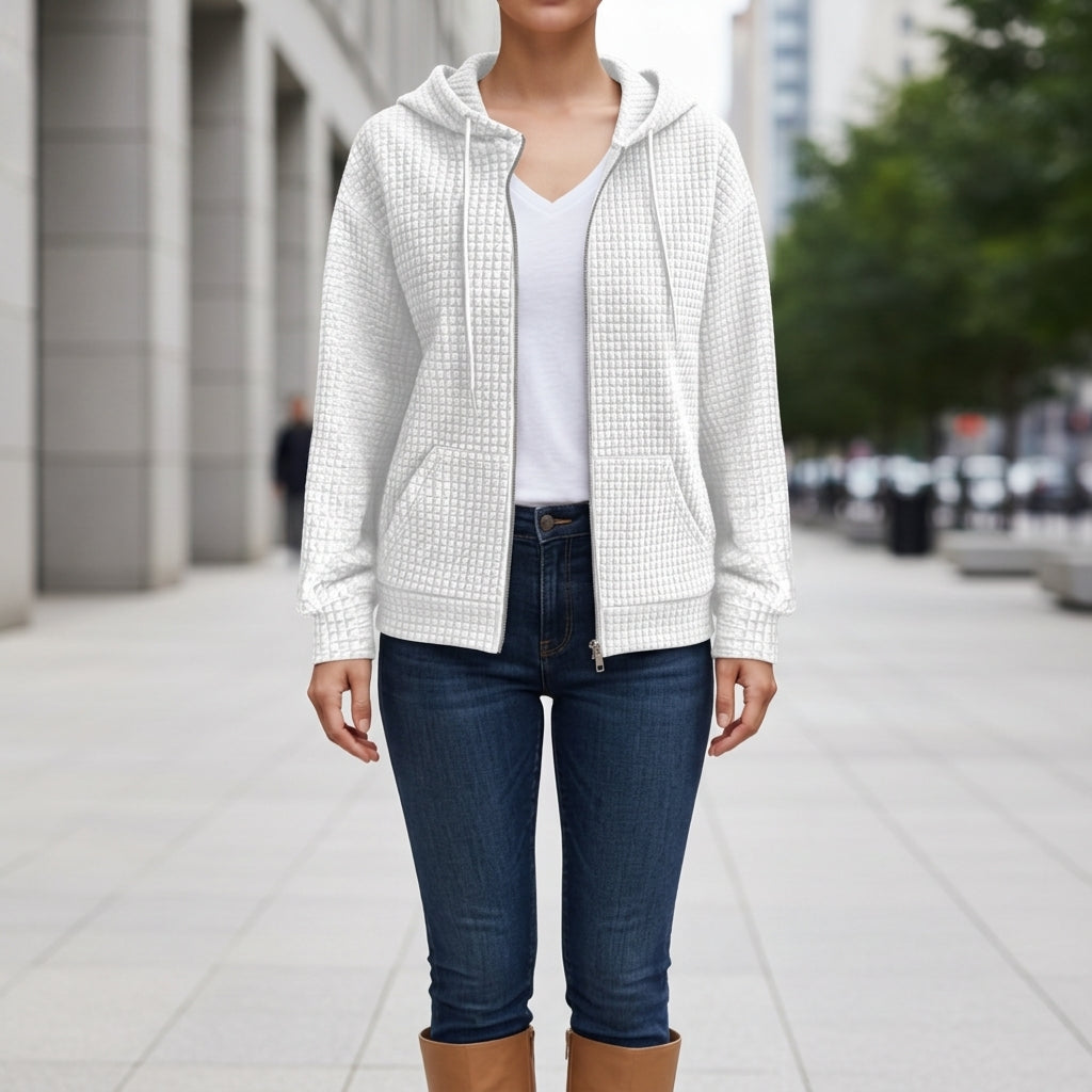 Hazel | Béllanova Zip-Up Hoodie