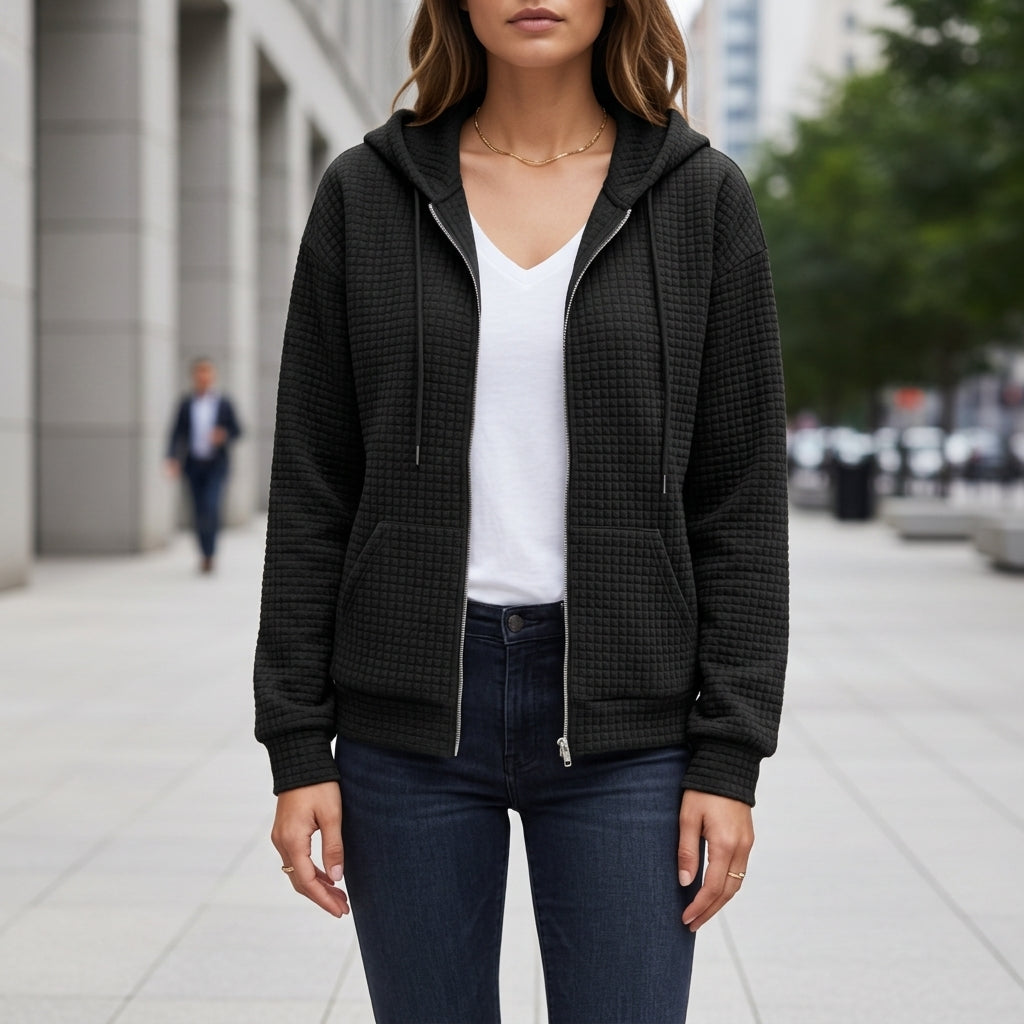 Hazel | Béllanova Zip-Up Hoodie