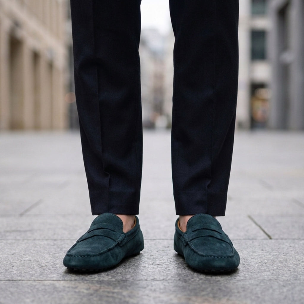 Hudson | Fiesole Suede Penny Loafers