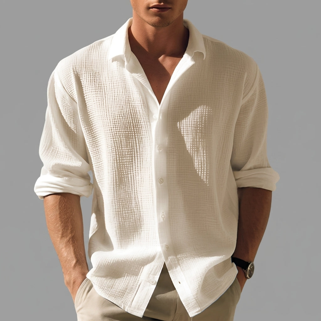 Hudson | Ostuni Cotton Linen Shirt
