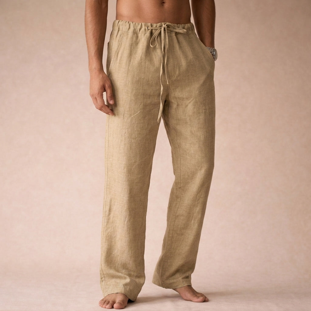 Isaac | Palmara Linen Trousers