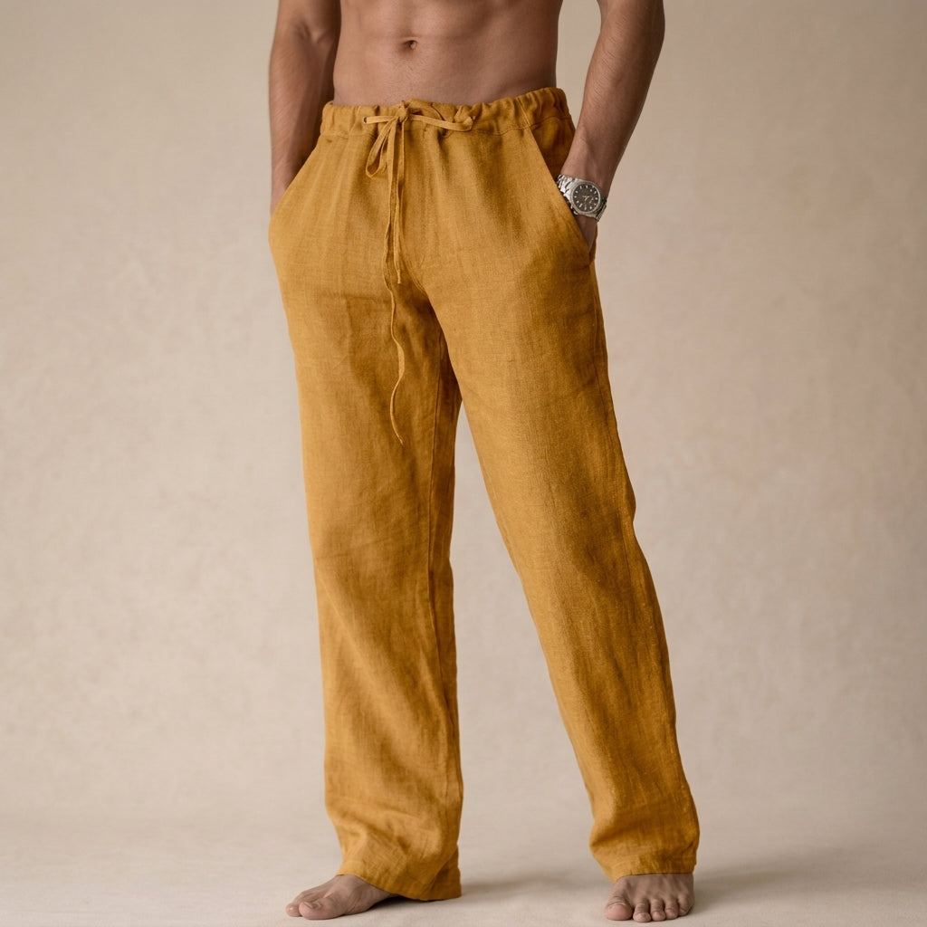 Isaac | Palmara Linen Trousers