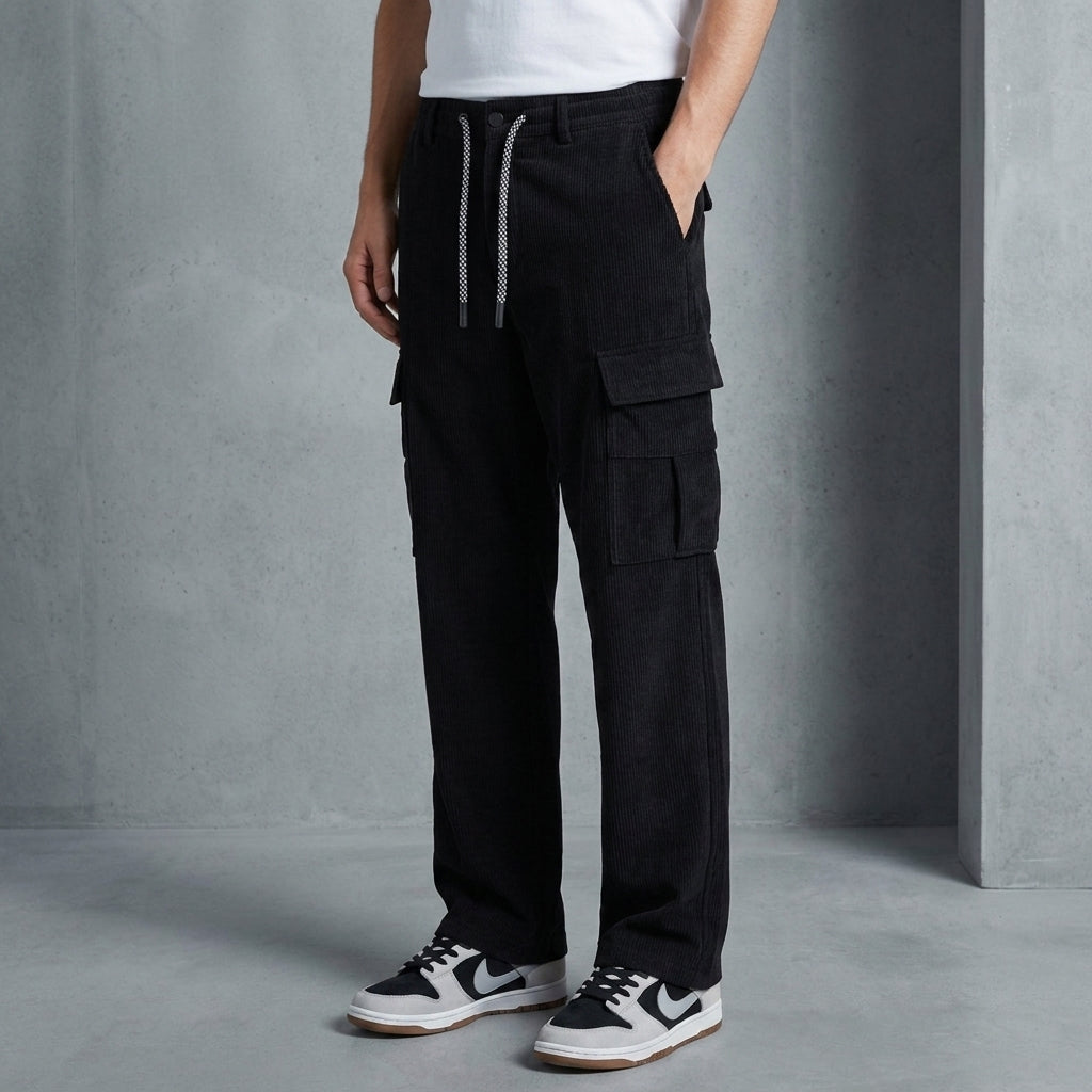 Isaac | Porteza Corduroy Cargo Pants