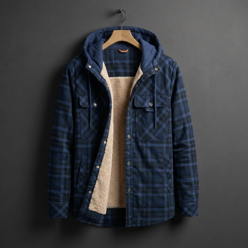 Jack | Lumberjack Hooded Fleece-Lined Shirt Jacket