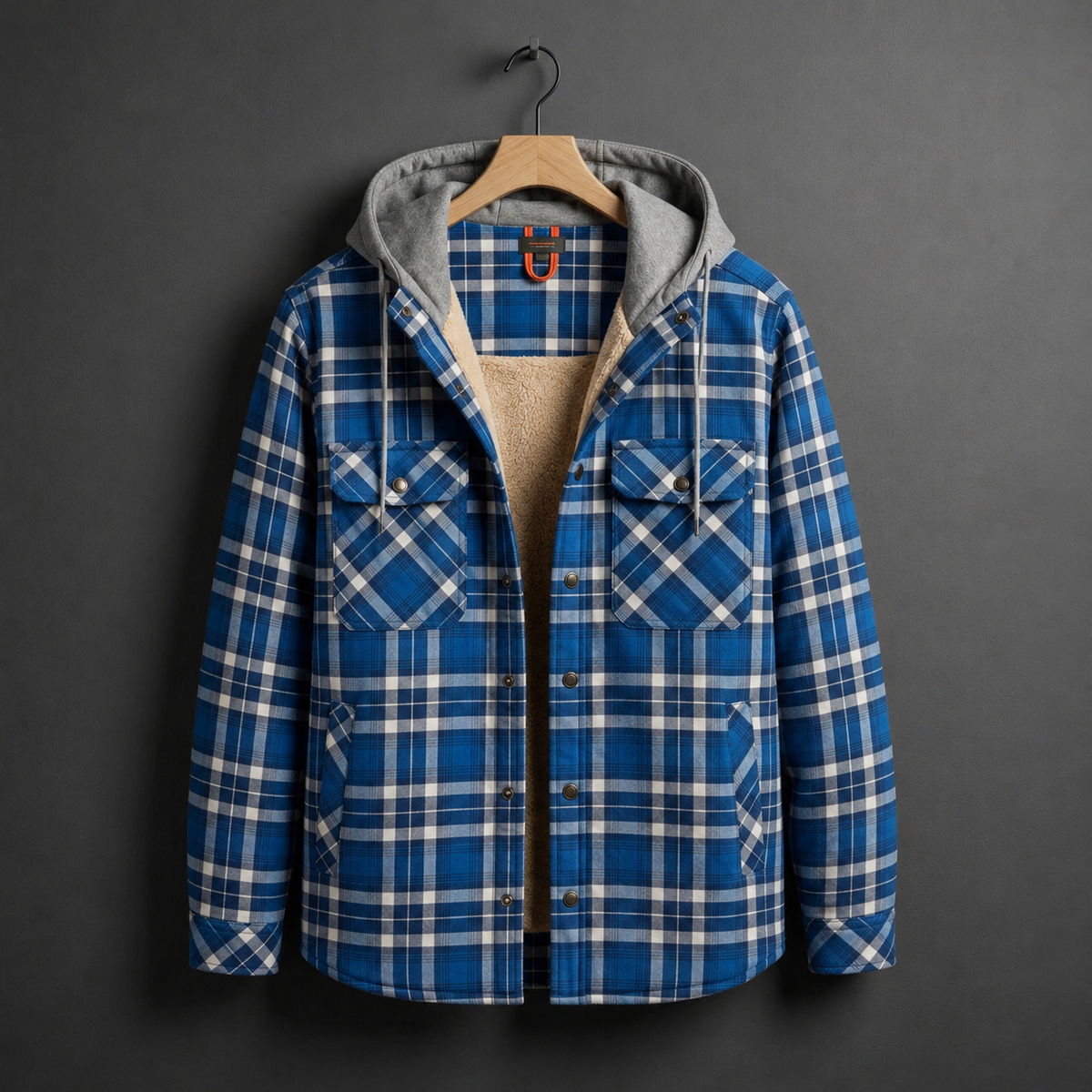 Jack | Lumberjack Hooded Fleece-Lined Shirt Jacket