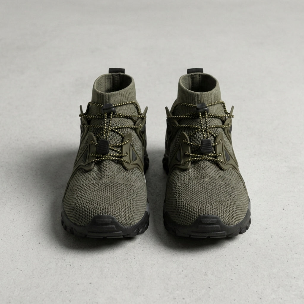 James | Paros Marcus High-Top Trail Sneakers