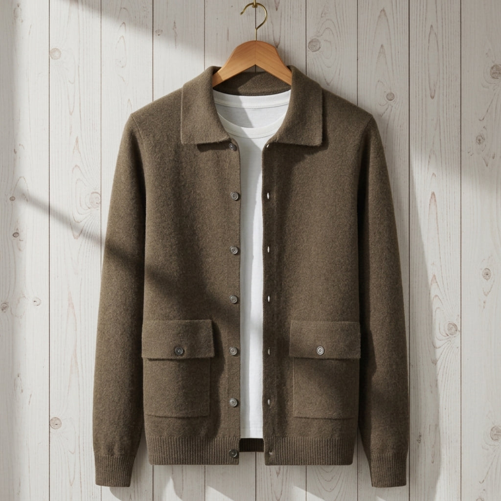 John | Verona Longline Cashmere Button Jacket