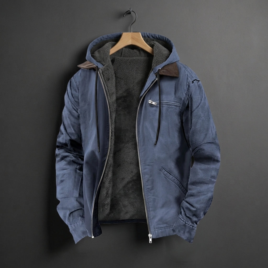 Jonathan | Beziers Fleece Lined Hooded Jacket