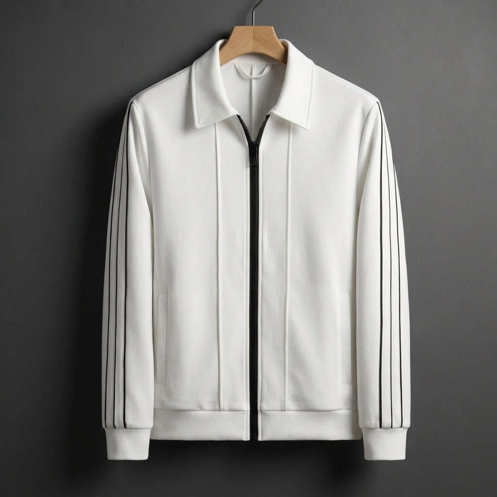 Joshua | Circuit Lycra Stripe-Panel Track Set