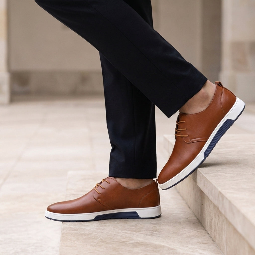 Julian | Chios Perforated Leather Sneakers