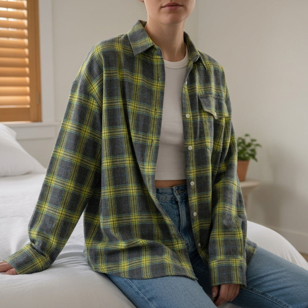 Layla | Darcy Oversized Plaid Shirt