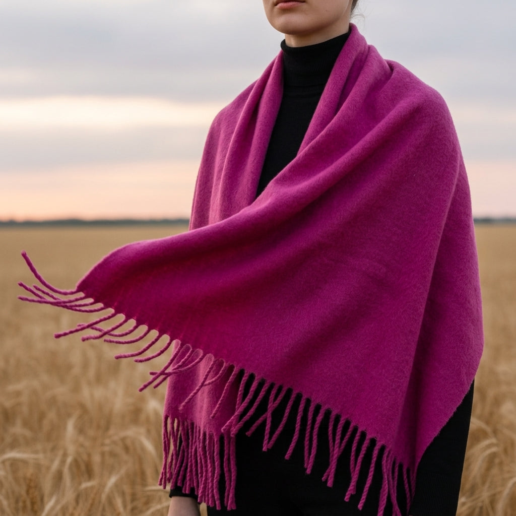 Layla | Padova Tassel Cashmere Scarf