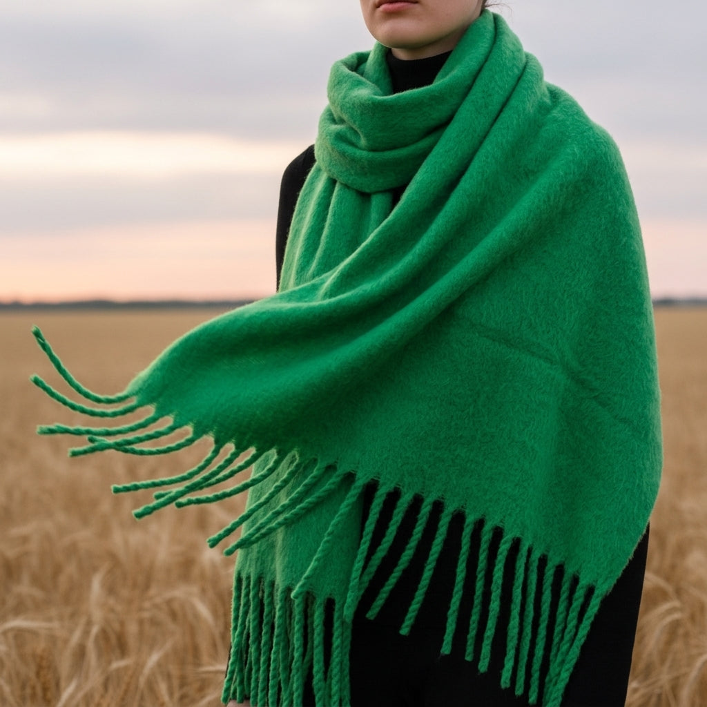 Layla | Padova Tassel Cashmere Scarf