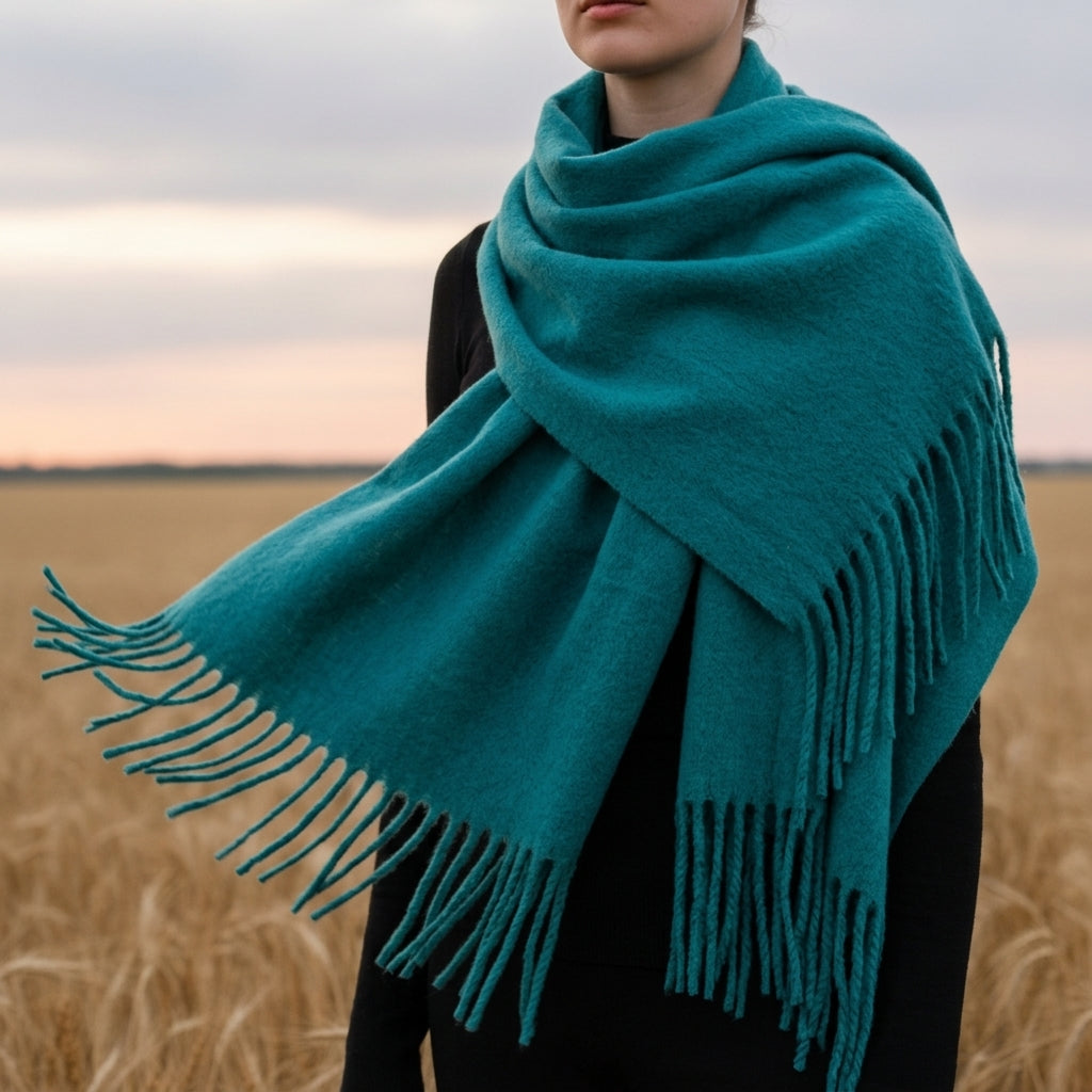 Layla | Padova Tassel Cashmere Scarf