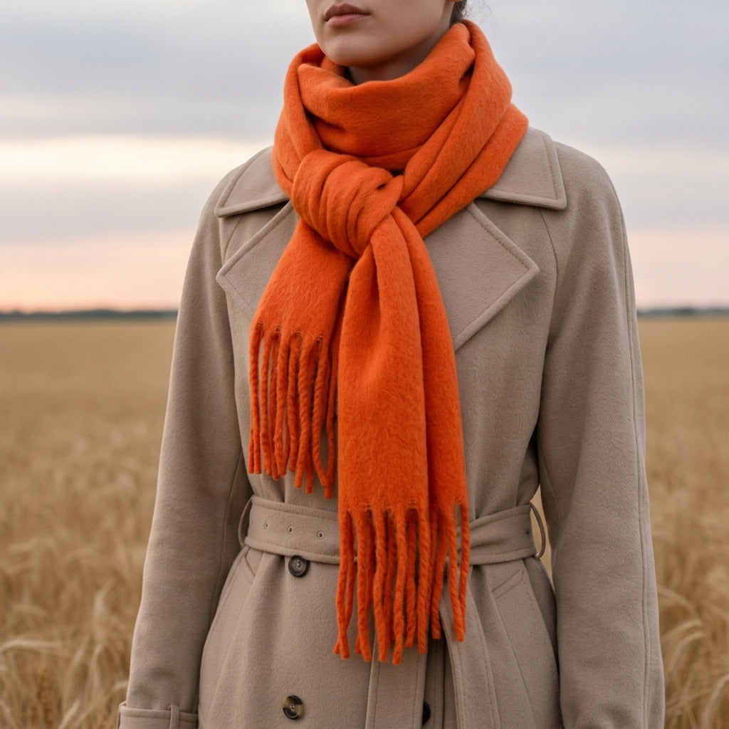 Layla | Padova Tassel Cashmere Scarf