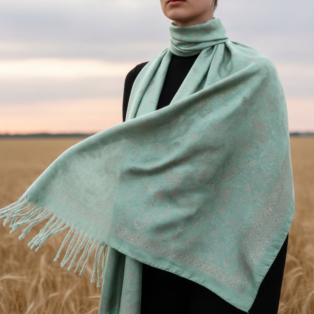 Layla | Padova Tassel Cashmere Scarf