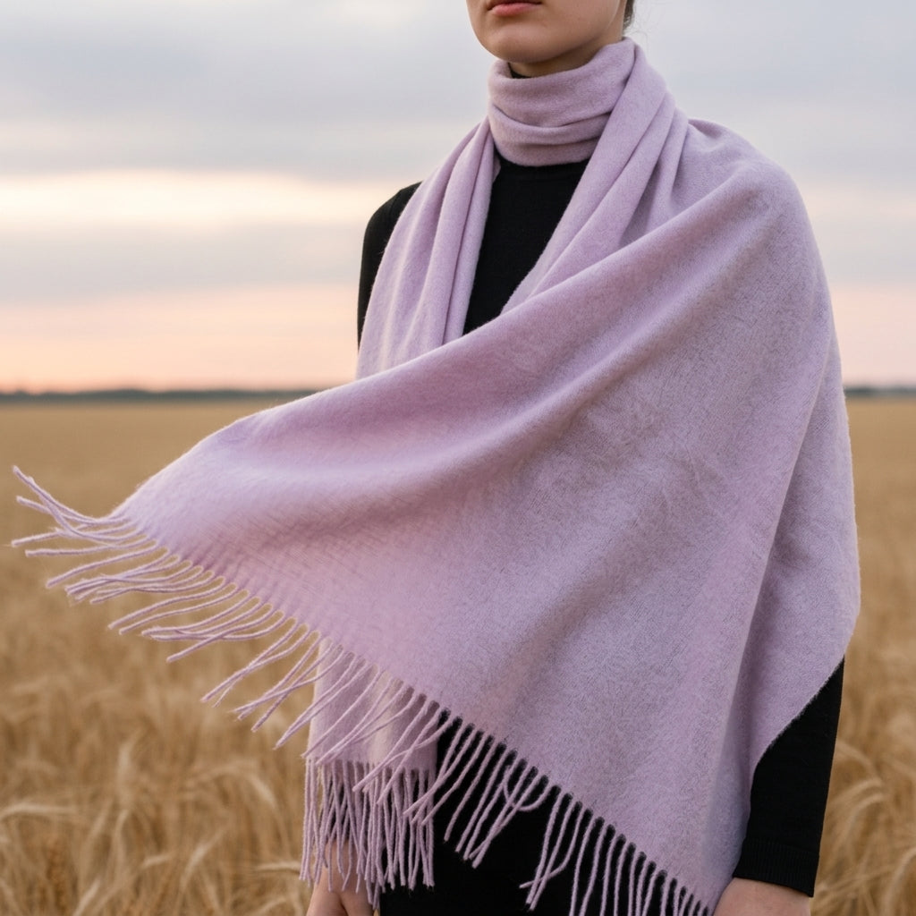 Layla | Padova Tassel Cashmere Scarf
