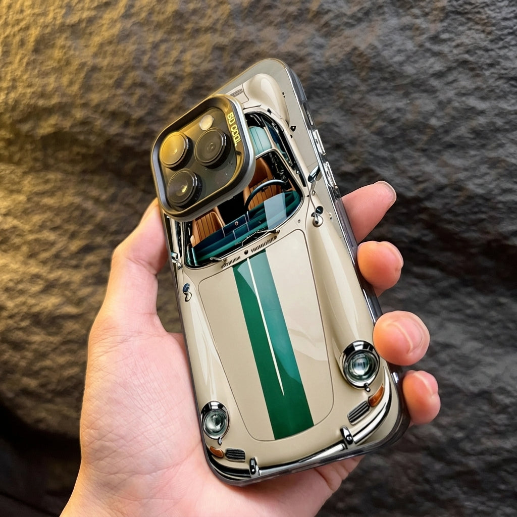 Liam | Retro Sports Car iPhone Case