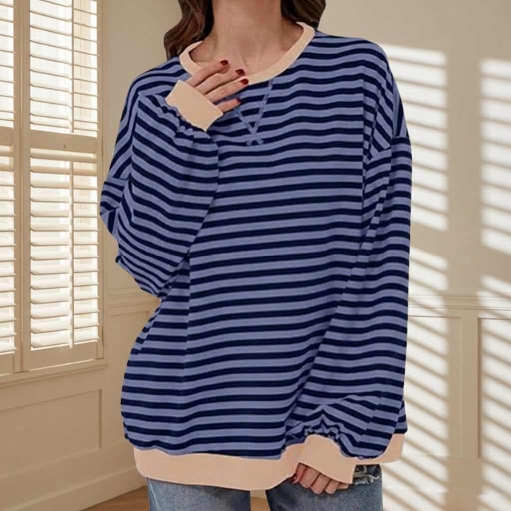 Lily | Celestine Striped Long Sleeve T-Shirt