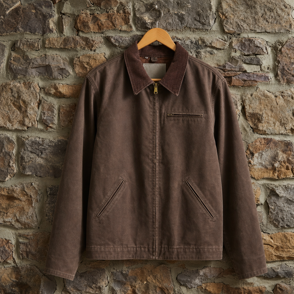 Lincoln | Astypalaia Corduroy Collar Work Jacket