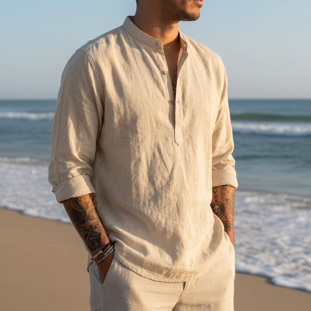 Lincoln | Vieno Casual Linen Shirt