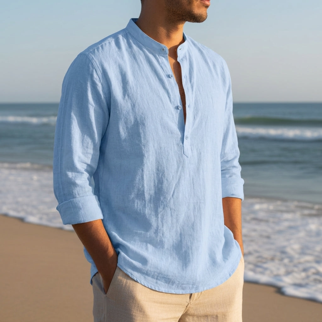 Lincoln | Vieno Casual Linen Shirt