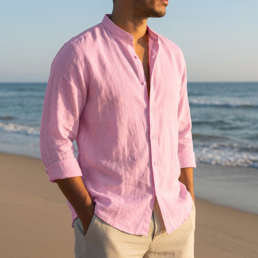 Lincoln | Vieno Casual Linen Shirt