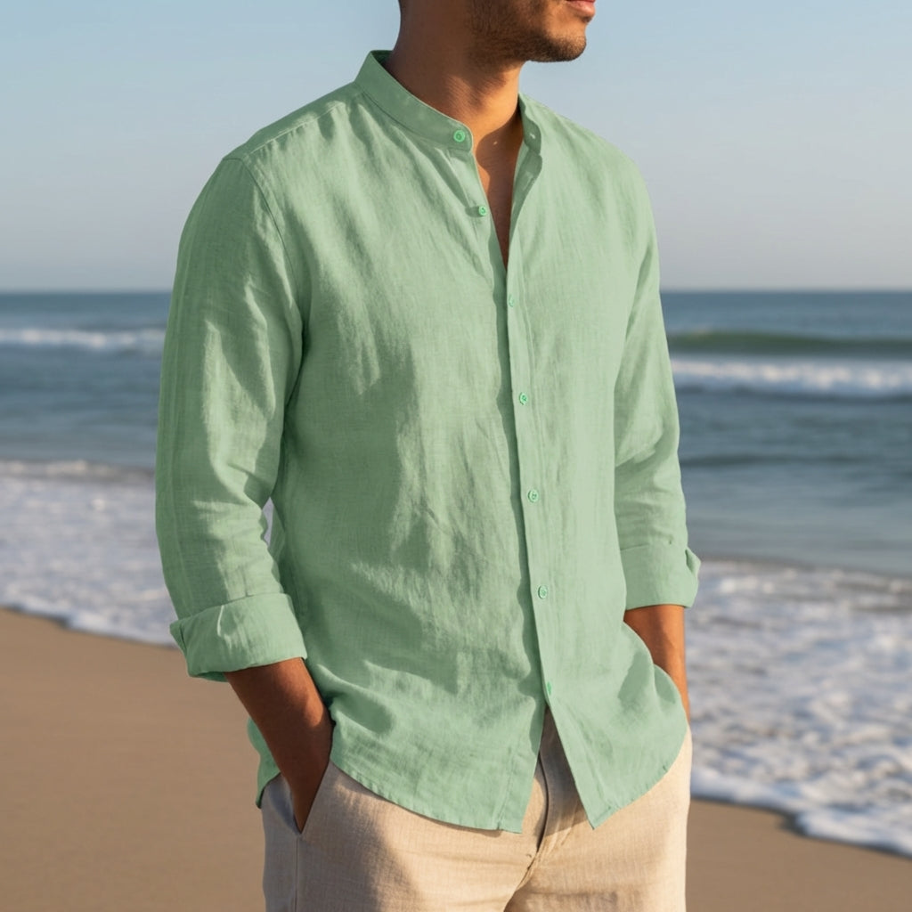 Lincoln | Vieno Casual Linen Shirt