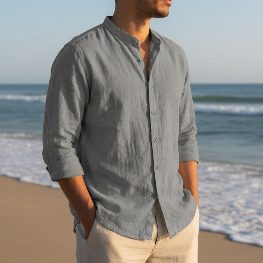 Lincoln | Vieno Casual Linen Shirt