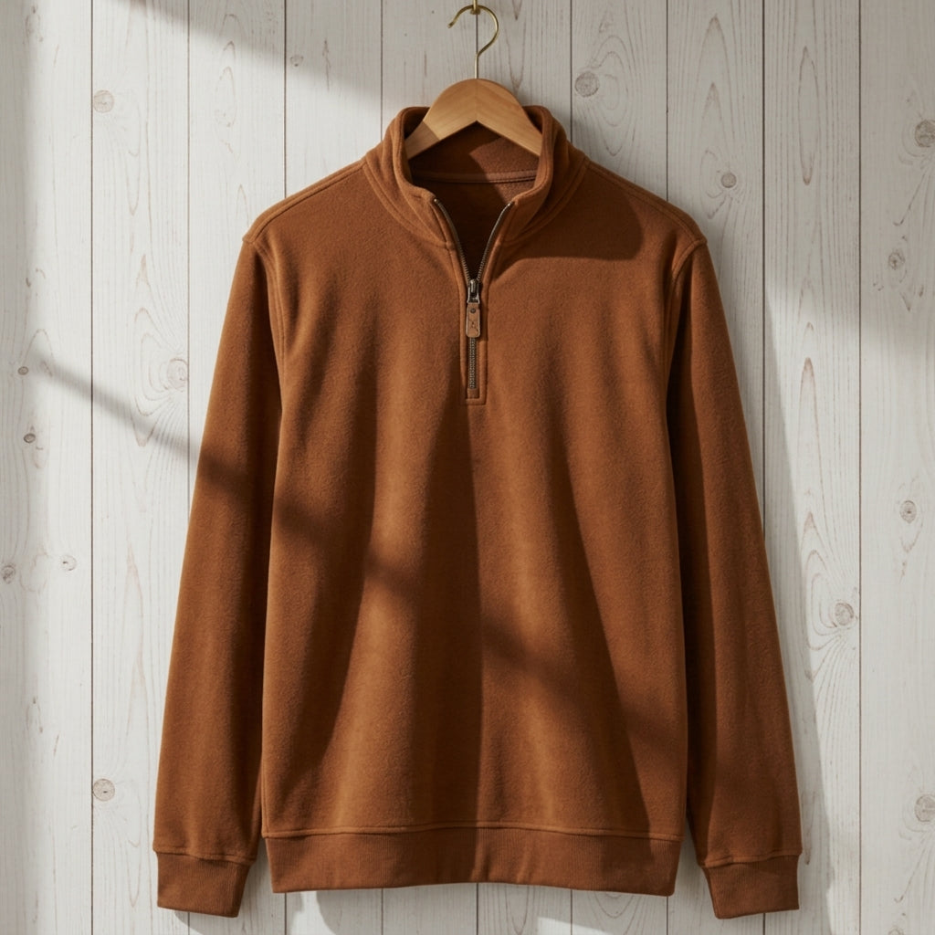 Logan | Bernese Fleece Quarter-Zip