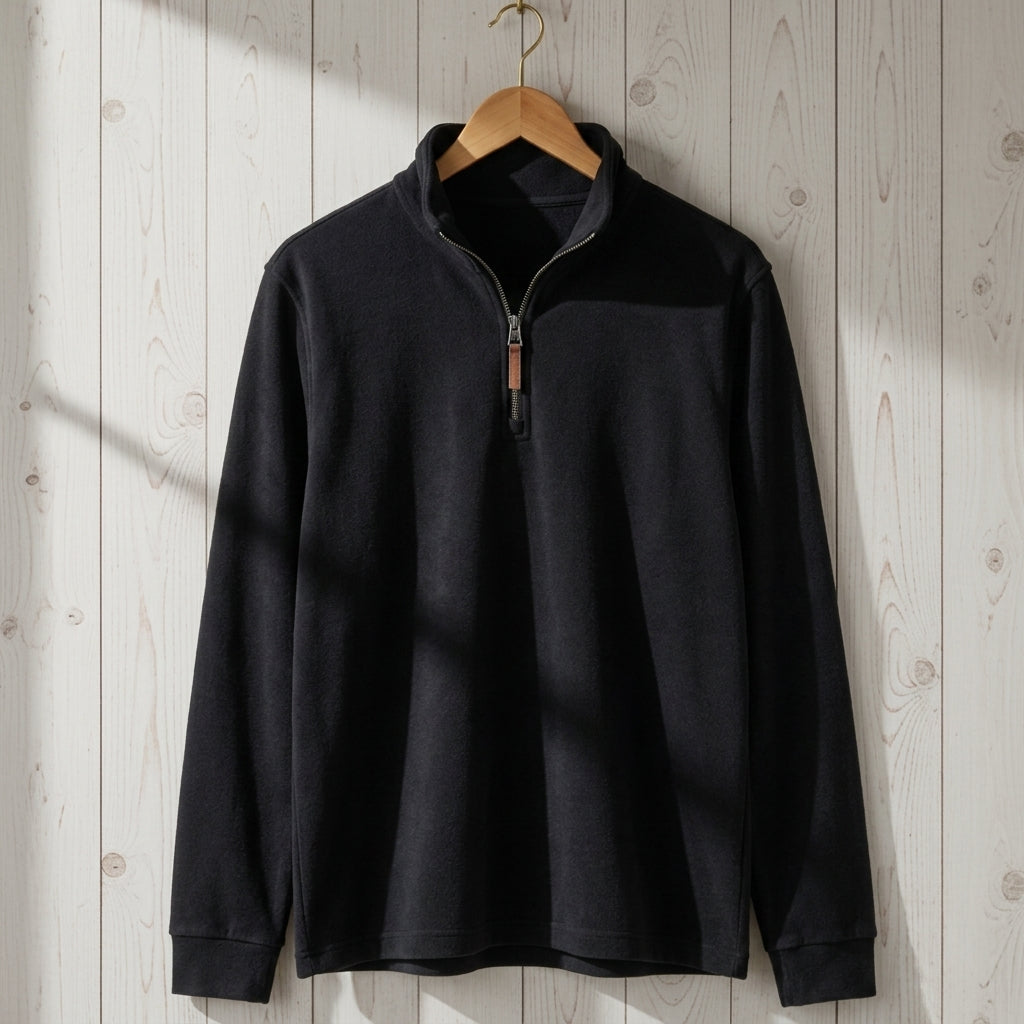 Logan | Bernese Fleece Quarter-Zip