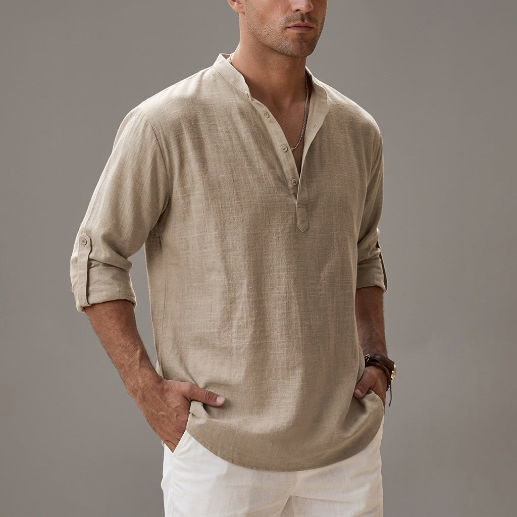 Lucas | Begur Relaxed Linen Shirt