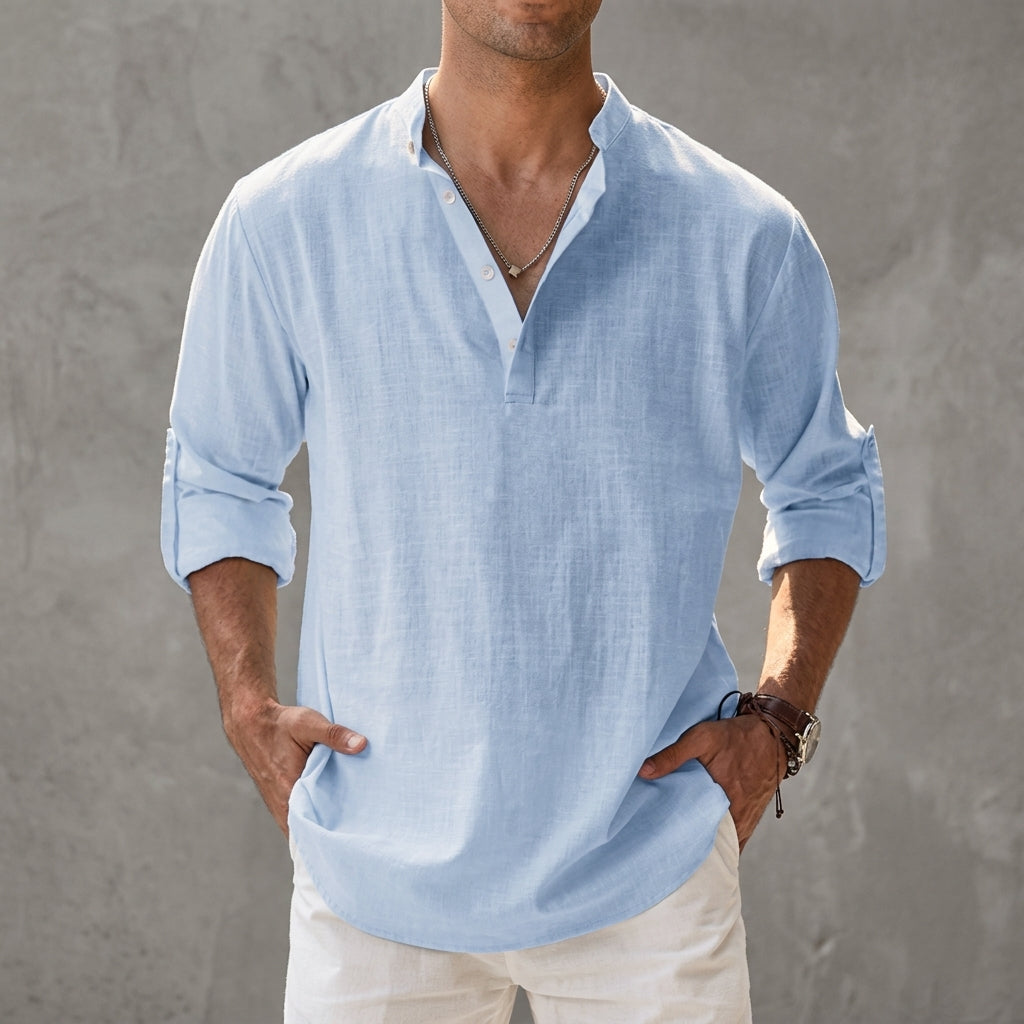 Lucas | Begur Relaxed Linen Shirt