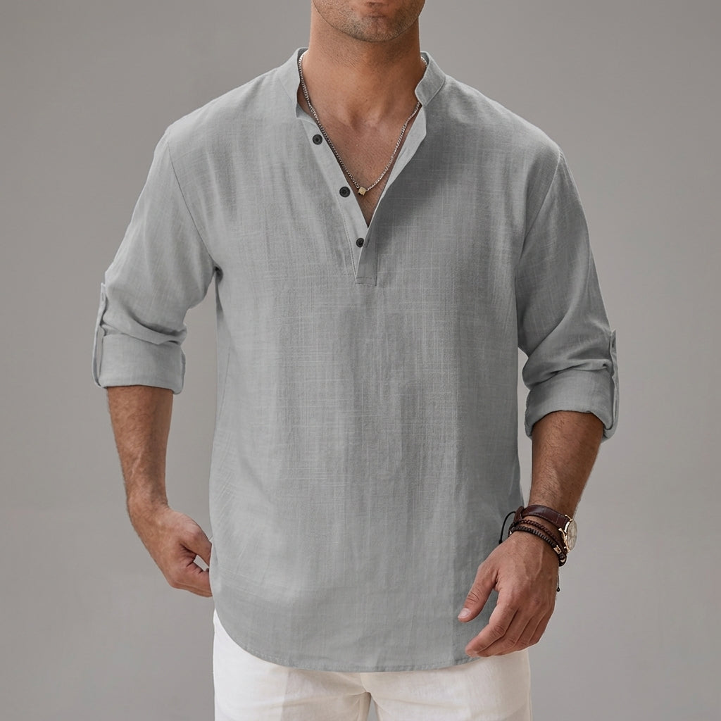 Lucas | Begur Relaxed Linen Shirt