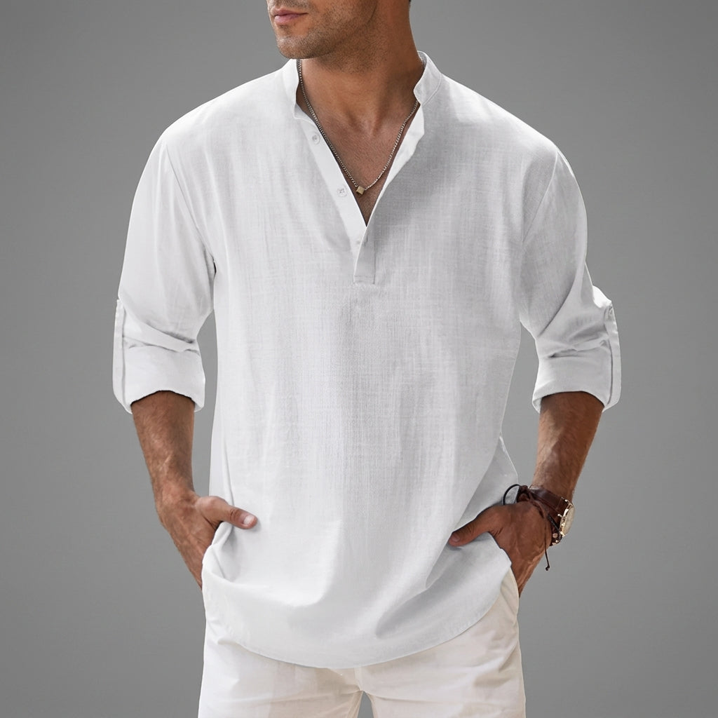 Lucas | Begur Relaxed Linen Shirt
